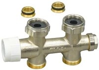 Oventrop Heizk&ouml;rper Oventrop Anschlussarmatur Multiblock T, Ein-/Zweirohr, 3/4"