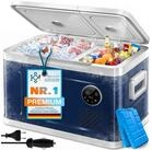 KESSER K&uuml;hlbox Kompressor 2in1 Doppelzone K&uuml;hl & Gefrierfach elektrische