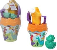 Sandform-Set Simba 107114604 - Dino Eimergarnitur (Eimer 16cm), 6-teilig,...