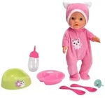 SIMBA Babypuppe New Born Baby - Kitty Onesie - Babypuppe - ca. 30 cm