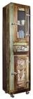 Massivmoebel24 Dreh-/Schwebet&uuml;renschrank FREEZY (Hochschrank Altholz 55x38x190