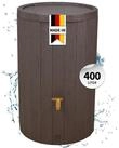 4rain Regentonne MADERA Regentonne 400 Liter braun