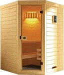 weka Sauna Laukkala, BxTxH: 144 x 144 x 200 cm, 38 mm, (Set) 3,6 kW-Ofen mit