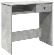 vidaXL Schreibtisch Schreibtisch Betongrau 80x40x75 cm Holzwerkstoff