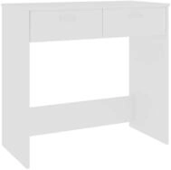 vidaXL Schreibtisch, B&uuml;rotisch Computertisch Wei&szlig; 80&times;40&times;75 cm Holzwerkstoff