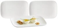 Ritzenhoff & Breker Servierplatte Arena Servierplatten 24 x 16 cm 3er Set,...