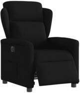vidaXL Sessel Relaxsessel Elektrisch Schwarz Stoff (1-St)