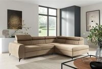 Fun M&ouml;bel Ecksofa Ecksofa Sofa TORONTO Stoff Element mit Schlaffunktion,...