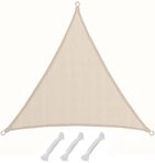 AMANKA Sonnensegel mit UV Schutz - 3 x 3 x 3 m Winddurchl&auml;ssig - Garten,...