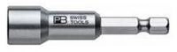 PB Swisstools Stecknuss PB Swiss Tools Steckschl&uuml;sseleinsatz, Schaft E 6,3, mit