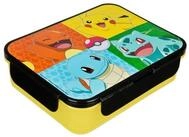POKEMON JUEGO DE CARTAS Lunchbox gelb Brotdose Pausenbox f&uuml;r Alltag Schule und