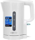 CLATRONIC Wasserkocher WK 3834, Wasserkocher 1L, 900W, Einhandbedienung