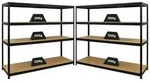 PROREGAL&reg; Schwerlastregal MegaDeal Garagenregal Kellerregal Steckregal...