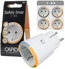 Capidi CAPiDi Countdown Timer 1-4 Std. Steckdose Wei&szlig; Mehrfachsteckdose,