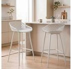 IDIMEX Barhocker IREK, Barhocker 2er Pack Barstuhl Theke Bar Hocker Tresenhocker