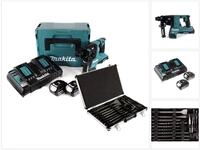 Makita Akku-Bohrhammer DHR 280 PMJ Brushless Akku Bohrhammer 28 mm 2x 18 V f&uuml;r