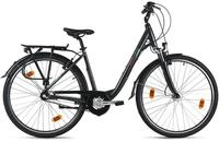 Dacapo Cityrad DaCapo Damenrad 28'' Padova Schwarz 3 G&auml;nge RH 48 cm, 3 Gang,
