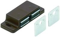 Hettich M&ouml;belbeschlag Hettich Magnetschn&auml;pper 2x3 kg braun, 2 St&uuml;ck