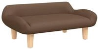 vidaXL Kindersofa, Kinder Schlafsofa Braun 70x40x24 cm Stoff