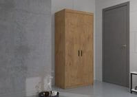K&uuml;chen-Preisbombe Dreht&uuml;renschrank Elena 2-t&uuml;rig Kleiderschrank...