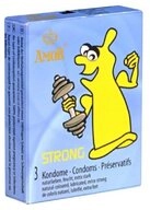 Amor Kondome Strong (Kondome mit hoher Wandst&auml;rke) Packung mit, 3 St., extra...
