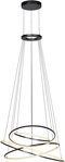 Neuhaus PURE LED Pendelleuchte PURE E-Flying Rings, CCT - &uuml;ber Fernbedienung,...