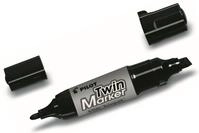 Pilot Pen Permanentmarker Permanentmarker Twin Marker Begreen breit MFN-15FB-B