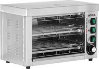 Yato Elektrogrill Gastro Salamander, Ofen, Quarzgrill, &Uuml;berbackger&auml;t 3000W