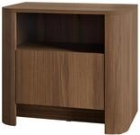 MIRJAN24 Nachttisch Bari S58 (mit Schublade), Kugelgleitschienen, 58x39x52 cm