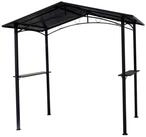 DEGAMO Grillpavillon TOULOUSE, 250x160cm, Gestell und Dach Metall dunkelgrau