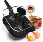 endusor Bratpfanne Spiegeleipfanne & Pancake Pfanne (21 cm), Aluminiumguss...