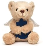 Uni-Toys Kuscheltier Schutzengel-Teddyb&auml;r - versch. Varianten - 13 cm (H&ouml;he) -