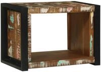 vidaXL Badezimmerspiegelschrank Wandw&uuml;rfel Braun 55 x 35 x 40 cm Massives