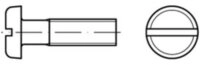 Contorion Schraube ISO 1580 Flachkopfschraube M4x5 Edelstahl A4 blank Schlitz...