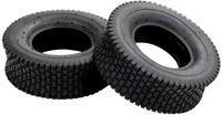 vidaXL Schubkarren-Rad Schubkarrenreifen 2 Stk. 13x5.00-6 4PR Gummi (2 St)