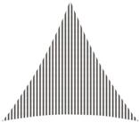 vidaXL Sonnensegel Sonnensegel 6 x 6 x 6 m HDPE, (1-tlg)