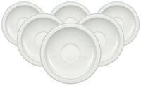 Villeroy & Boch Untertasse Gray Pearl Cappuccinountertassen &oslash; 18,5 cm 6er Set,...