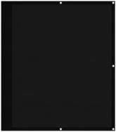 vidaXL Balkonsichtschutz Balkonabdeckung Schwarz 120x700 cm 100 %...