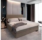 Masseno Boxbett PISA 160x200 cm mit Bonell Matratze und Topper, Doppelbett,