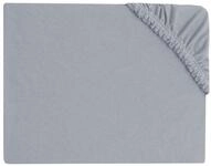 ZOLLNER Spannbettlaken, Feinjersey, Gummizug: rundum, 100 x 200 cm, 100%...