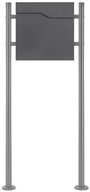 ML-DESIGN Standbriefkasten Briefkasten Postkasten mit Zeitungsfach, inkl....