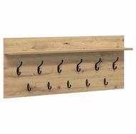 vidaXL Garderoben-Set 100 x 40 x 12 cm Garderobe Kleiderhaken Regal mit Ablage