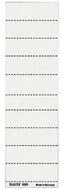 LEITZ Etiketten 1901-00-01 Blanko-Beschriftungsschildchen, 60 x 21mm, wei&szlig;