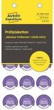 Avery Zweckform Etiketten Pr&uuml;fplaketten N&auml;chster Pr&uuml;ftermin 2028-2033 Vinyl...