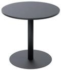 PAPERFLOW Schreibtisch Bistrotisch Mezzo TRMR80.01.01 rund 80cm schwarz/schwarz