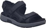 Sandale JOSEF SEIBEL "Emeric 06, schwarz", Herren, Gr. 40, schwarz, Obermaterial: