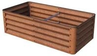GFP Hochbeet GFP Primeyard LUCA Cortenstahl 120x60x35 cm, Corten Stahl
