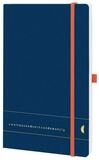 CHRONOPLAN Buchkalender Buchkalender Origins A5 1 Woche/2 Seiten Ocean Blue