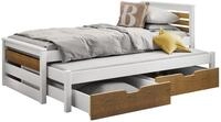 MIRJAN24 Kinderbett Calwin 90 (mit Ausziehbett), zwei Bettschubladen,...