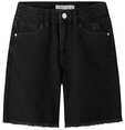 Name It Jeansbermudas NKFBELLA HW WIDE DNM SHORTS 1488-BE NOOS Baumwolle,